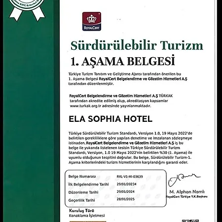 Hotel Elasophia Istanbulská provincie